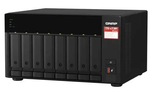 QNAP TS-873A NAS 8 baies 8GB RAM 2x2.5GbE - vue 4