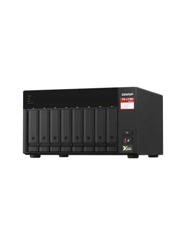 QNAP TS-873A NAS 8 baies Ryzen V1500B 8GB - vue 3