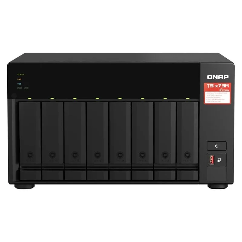 QNAP TS-873A NAS 8 baies Ryzen V1500B 8GB