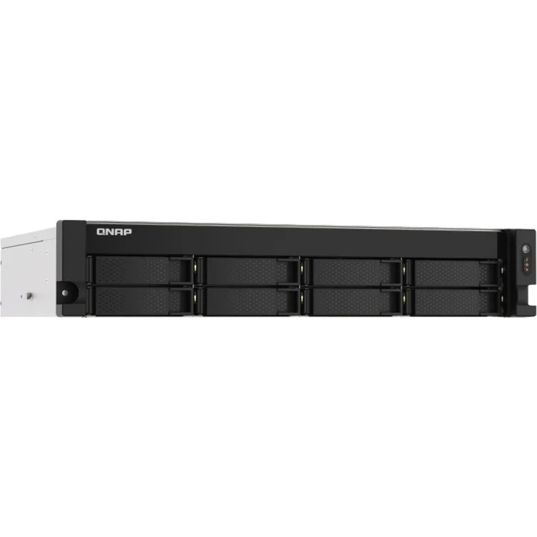 QNAP TS-873AeU NAS 8 baies Rack 2U - vue 3