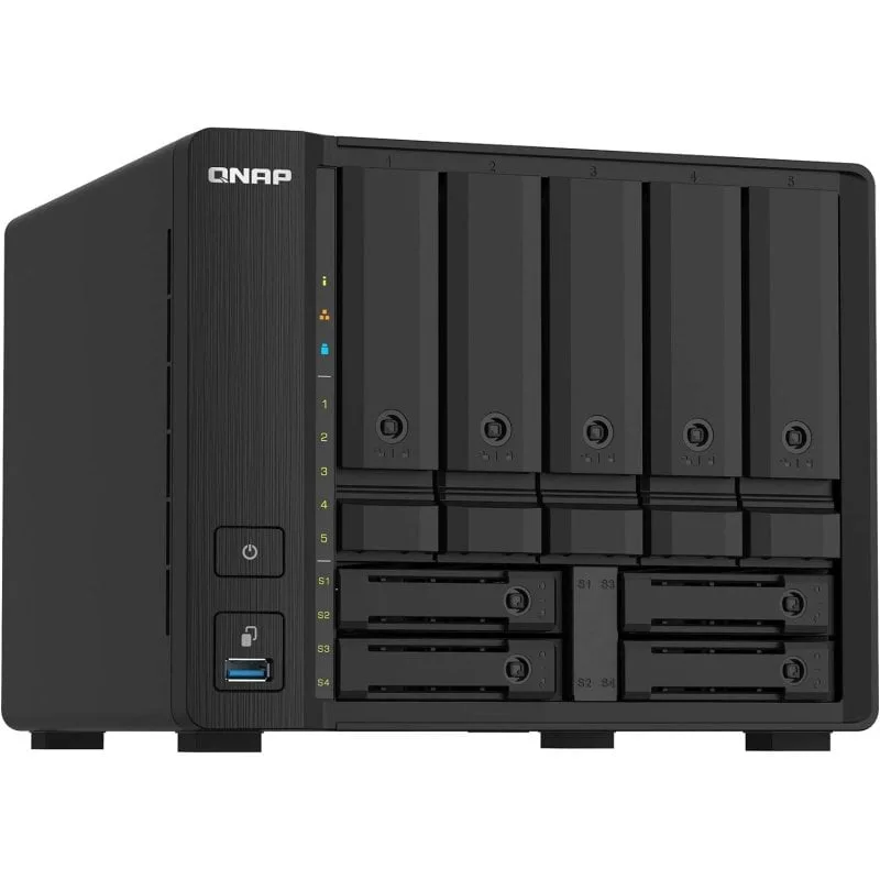 QNAP TS-932PX - Serveur NAS 9 baies - vue 2