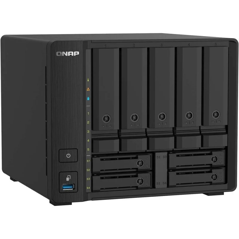 QNAP TS-932PX - Serveur NAS 9 baies - vue 3