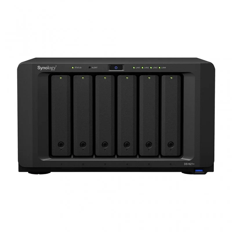Serveur NAS Synology DiskStation DS1621+ 6 baies 4 Go - vue 1