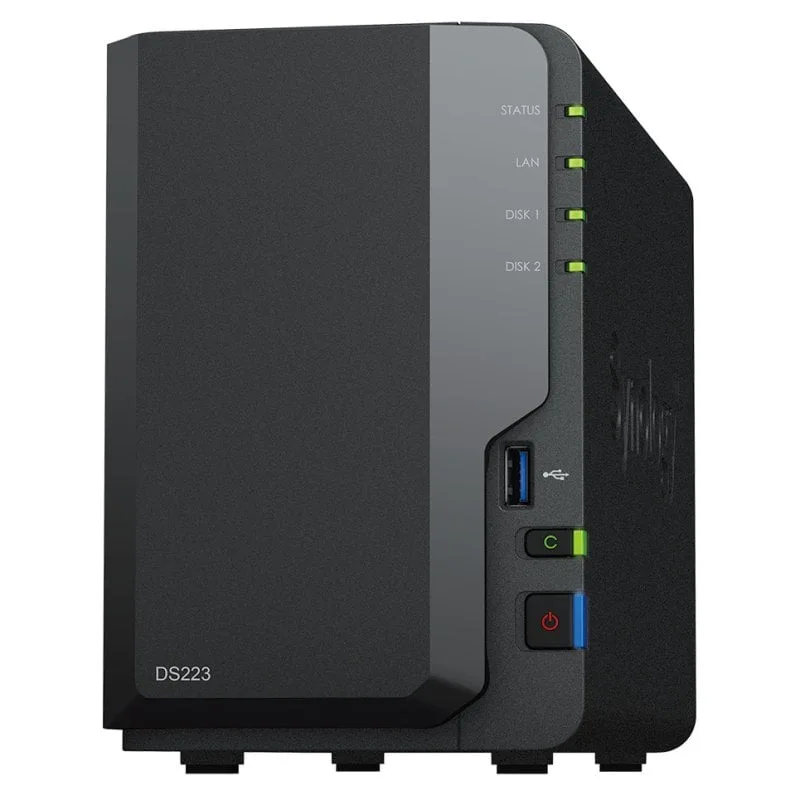 Serveur NAS Synology DS223 8To - vue 2