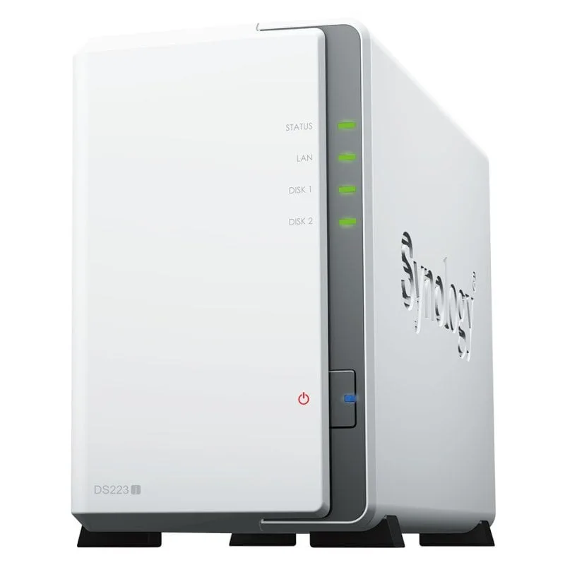 Serveur NAS Synology DS223J 2 baies - vue 2