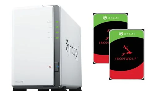 Serveur NAS Synology DS223J 2 baies