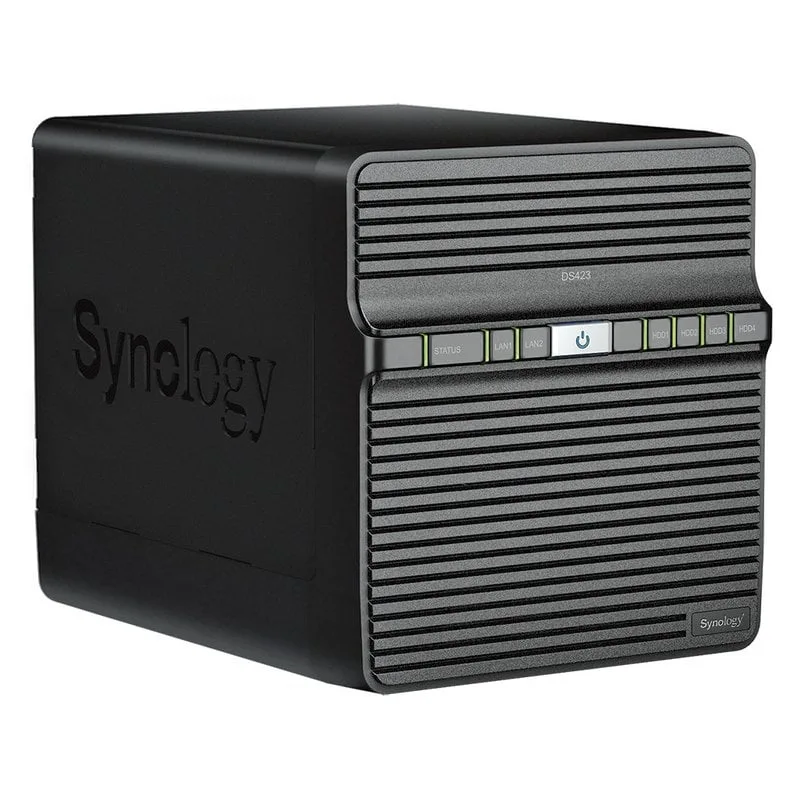 Serveur NAS Synology DS423 Noir - vue 3