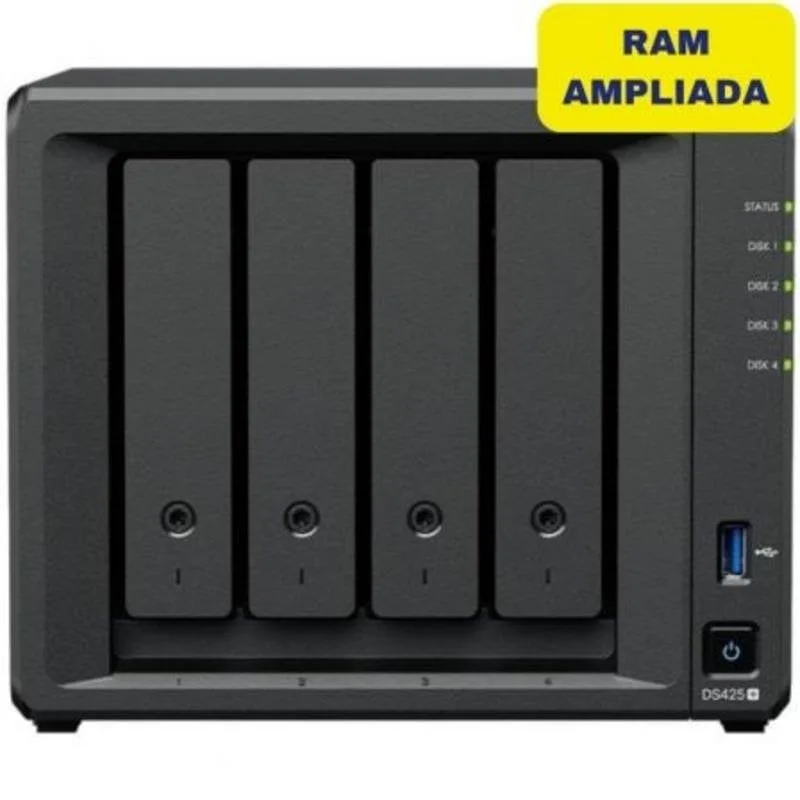 Serveur NAS Synology DS425+ (6Go RAM) - vue 1
