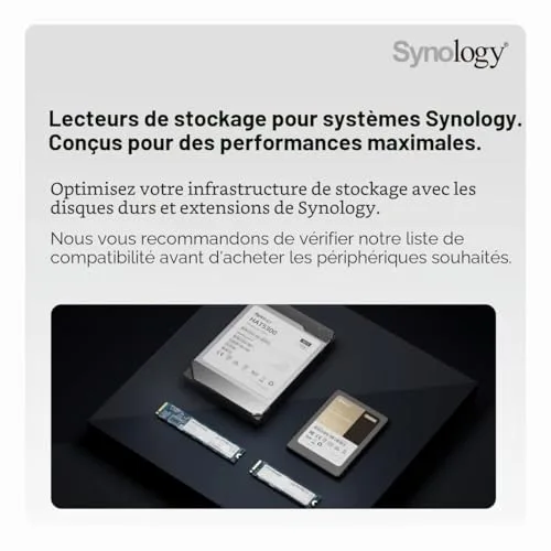Serveur NAS Synology DS620slim 6 baies 2 Go - vue 8