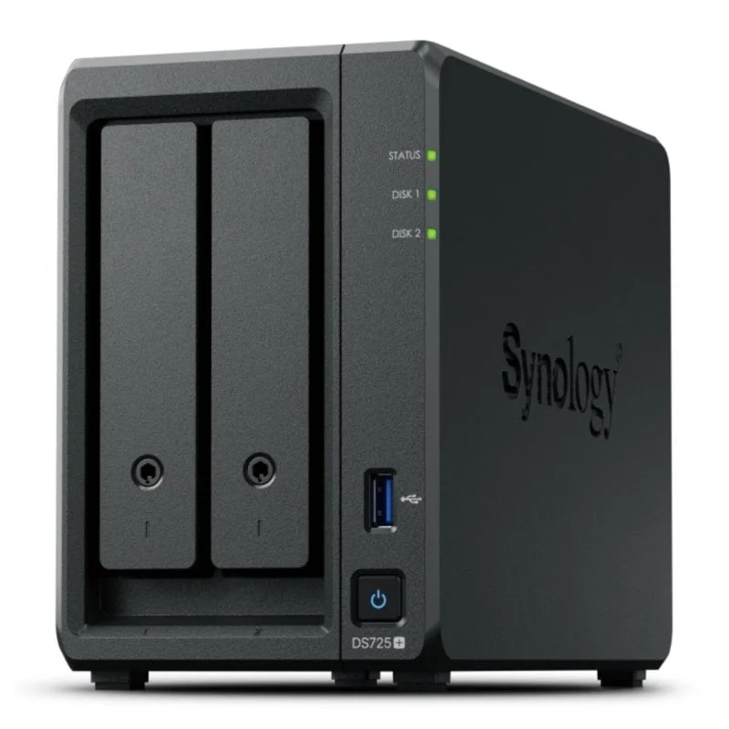 Serveur NAS Synology DS725+ 2 baies - vue 2