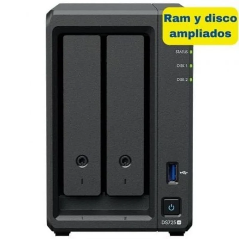 NAS Synology DS725+ 2 baies