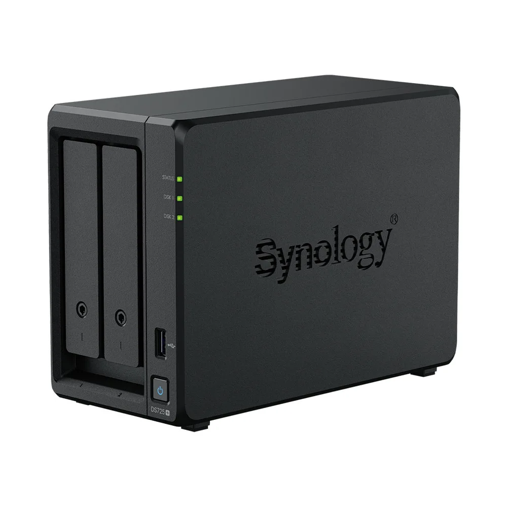 Synology DS725+ NAS 2 baies - vue 2