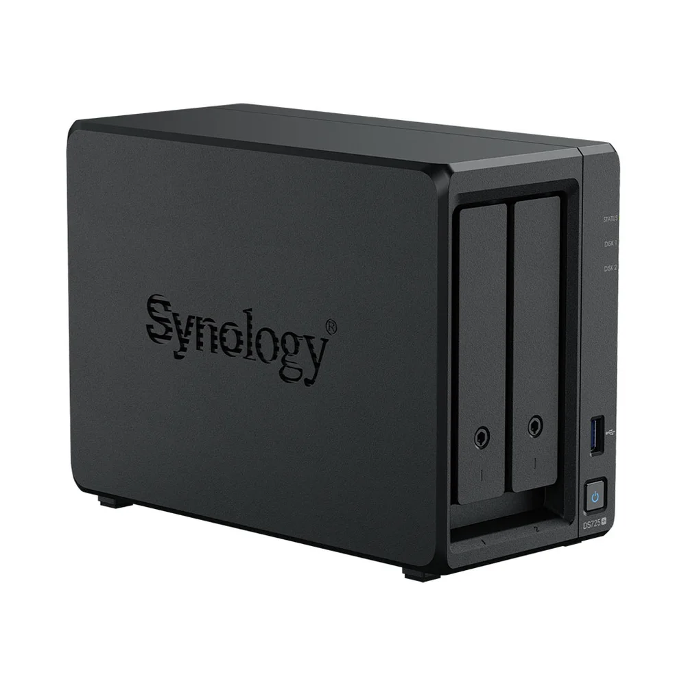Synology DS725+ NAS 2 baies - vue 3