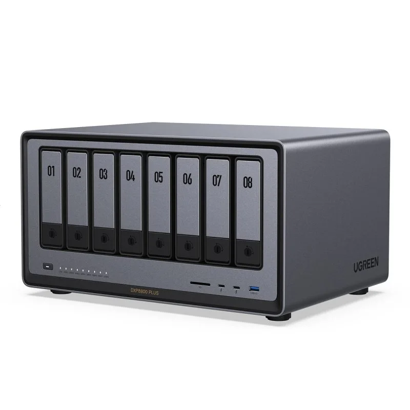UGREEN DXP8800 Plus NAS 8 baies - vue 2