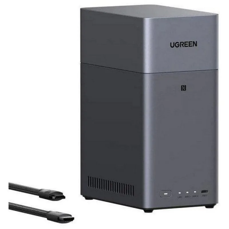 UGREEN NASync DH2300 2 baies 60 TB - vue 3