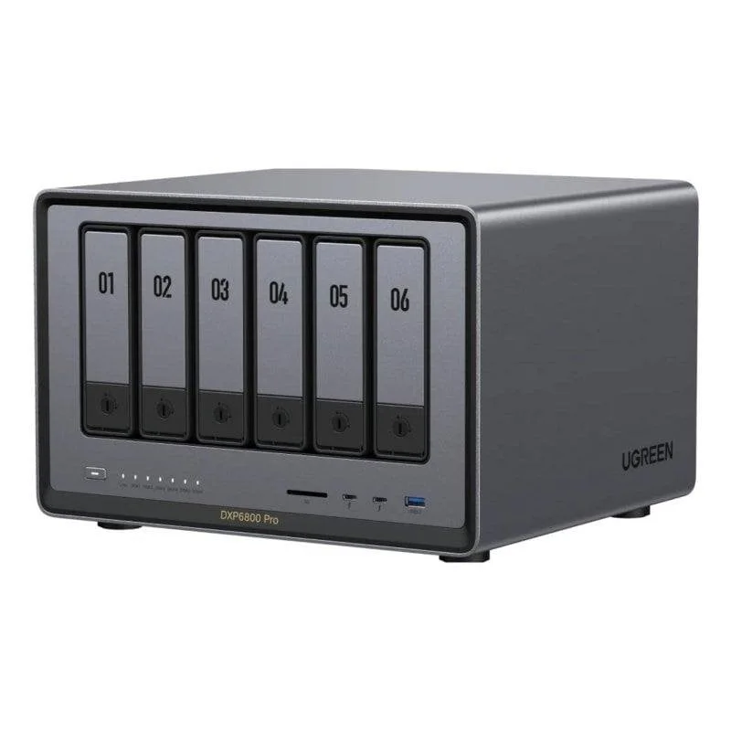 UGREEN NASync DXP6800 Pro NAS 6 Baies - vue 2