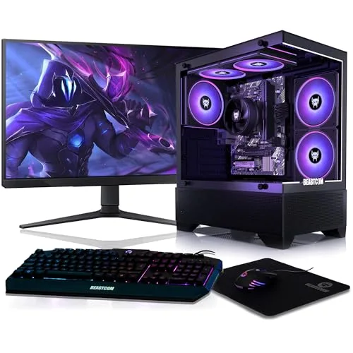 BEASTCOM Q3 Essential Gaming Ryzen 3 4300G 16 Go 512 Go