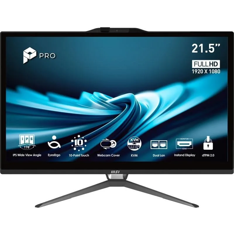PC fixe MSI Pro AP222T 14MA-613EU i3-14100 8Go 512Go