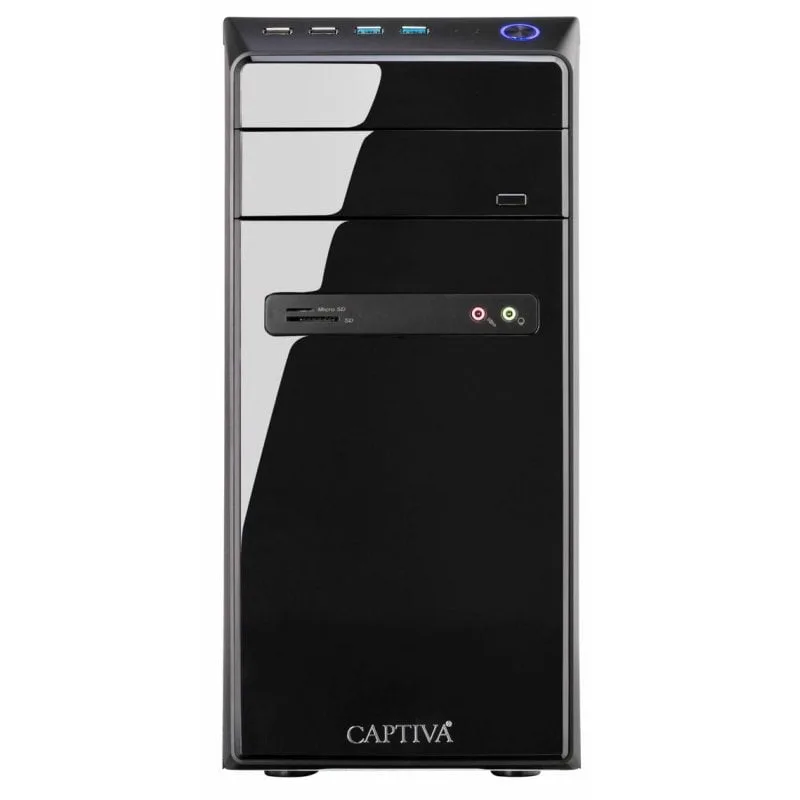 PC Bureau Captiva 95658 Ryzen 5 5600G 8Go 250Go