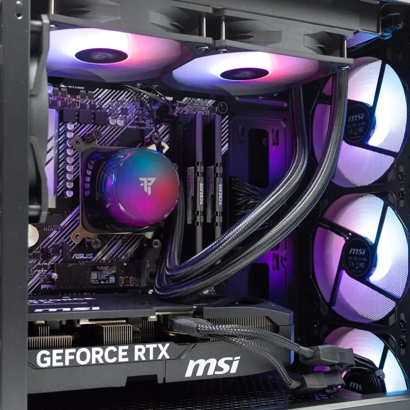 PC de bureau PcCom Imperial Ryzen 7 5800XT RTX 5070 - vue 3