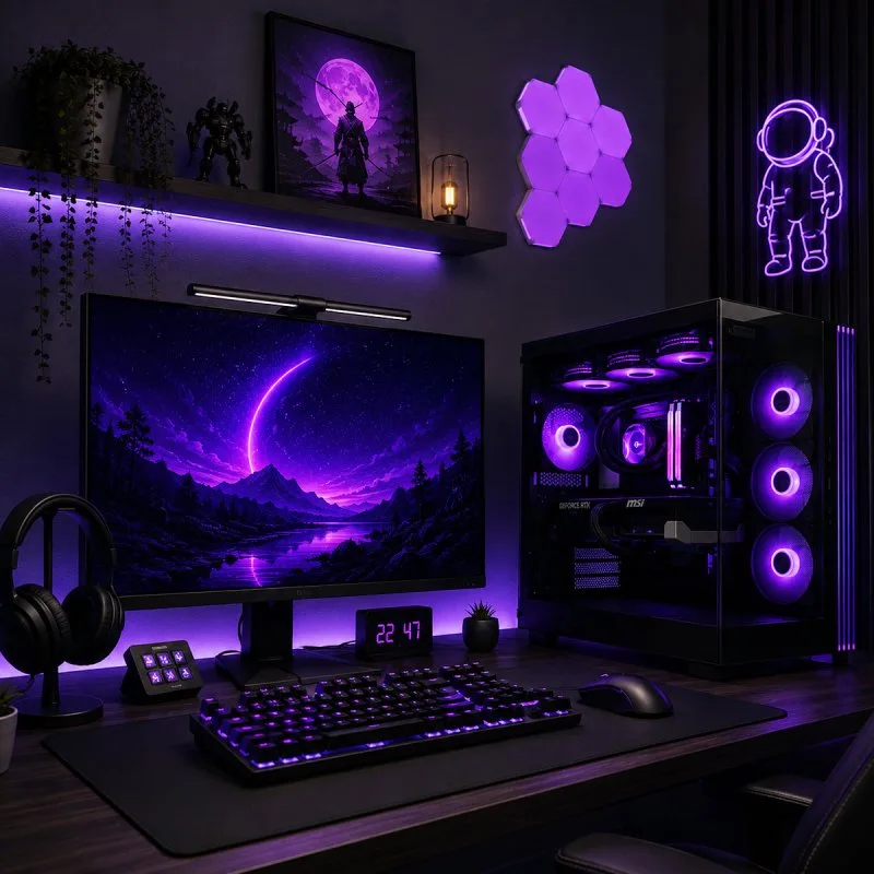 PC de bureau PcCom Ultimate Ryzen 7 9800X3D RTX 5090 - vue 3