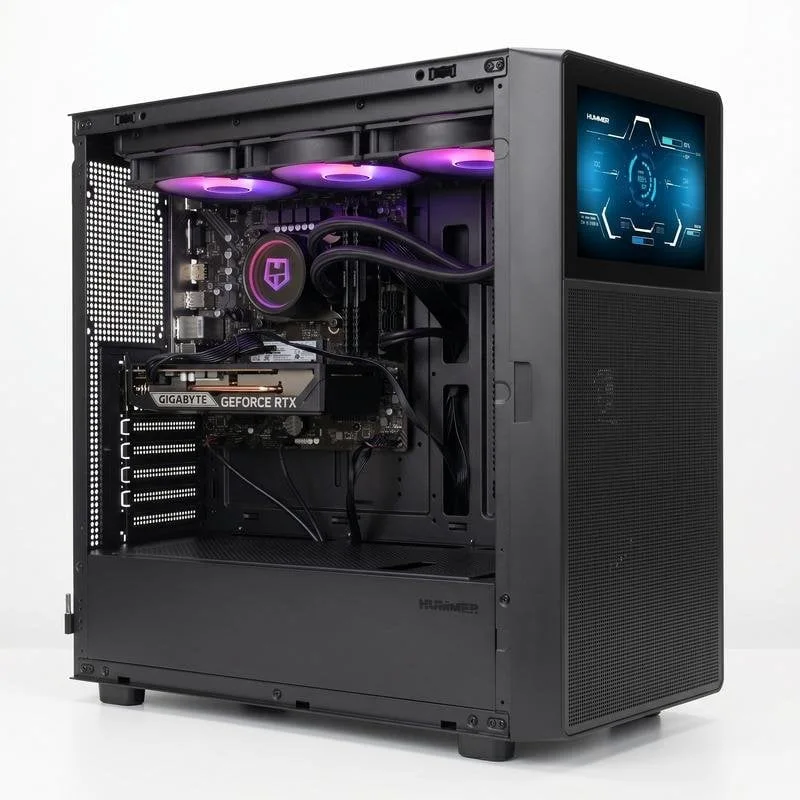 PC Vizzio Gaming Gold i7-12700F RTX 5050 16GB 1TB