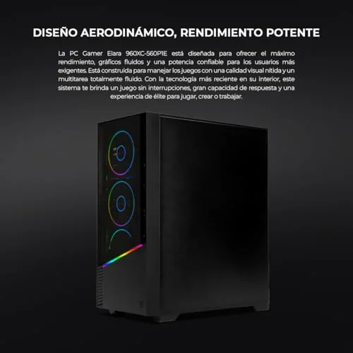 PC Yeyian Ypa-el960xc-560p1e Ryzen 5 9600X RTX 5060 - vue 7