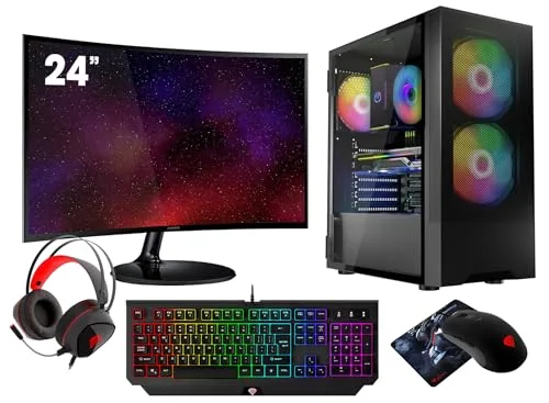VIST PC Gaming Ryzen 7 5700G 32Go 1To Wi‑Fi