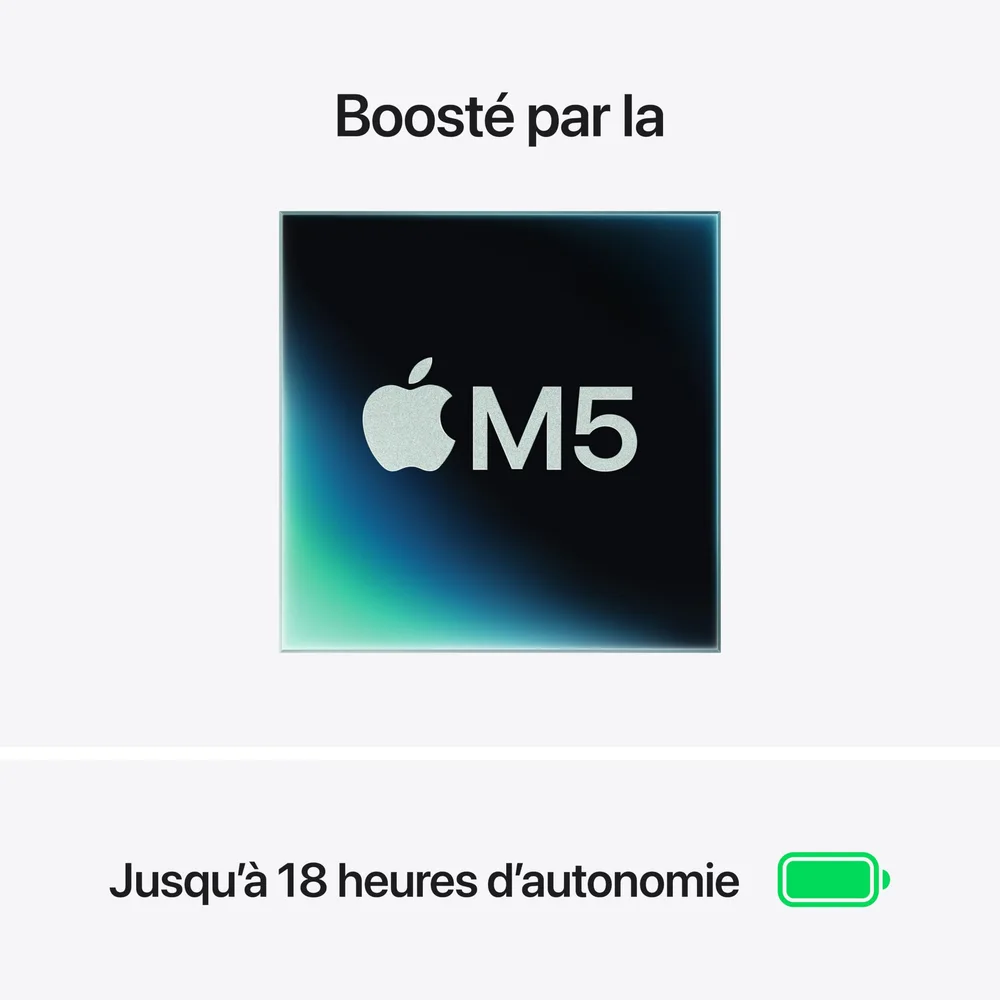 Apple MacBook Air 15" M5 16 Go 1 To - vue 2