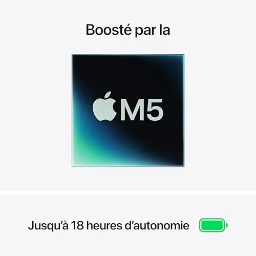 Apple MacBook Air 15" M5 24 Go 1 To - vue 3
