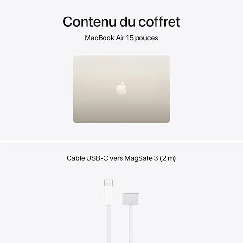 Apple MacBook Air 15" M5 512 Go 16 Go - vue 6