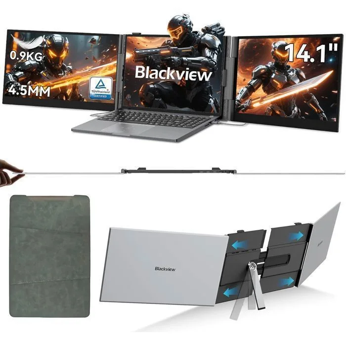 Blackview DCM6 double moniteur portable 14" FHD IPS
