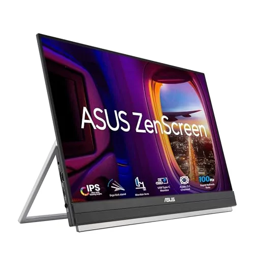 Ecran PC portable Asus ZenScreen MB229CF 215 Noir - vue 2