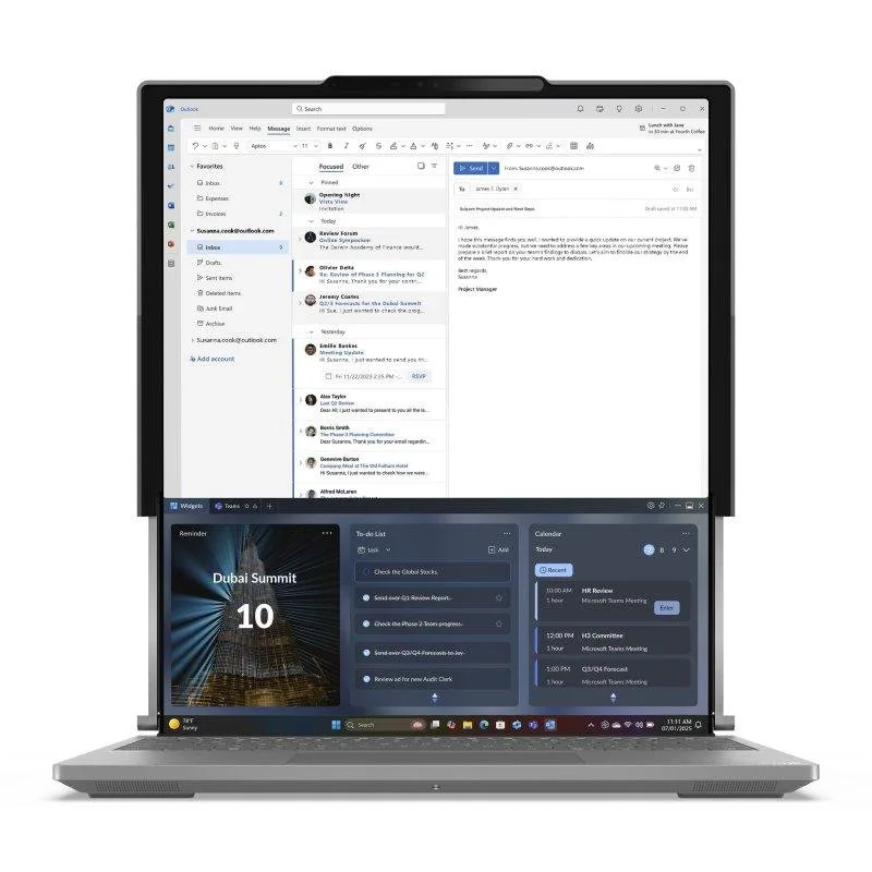 Lenovo ThinkBook Plus Gen 6 Rollable 16,7" - vue 3