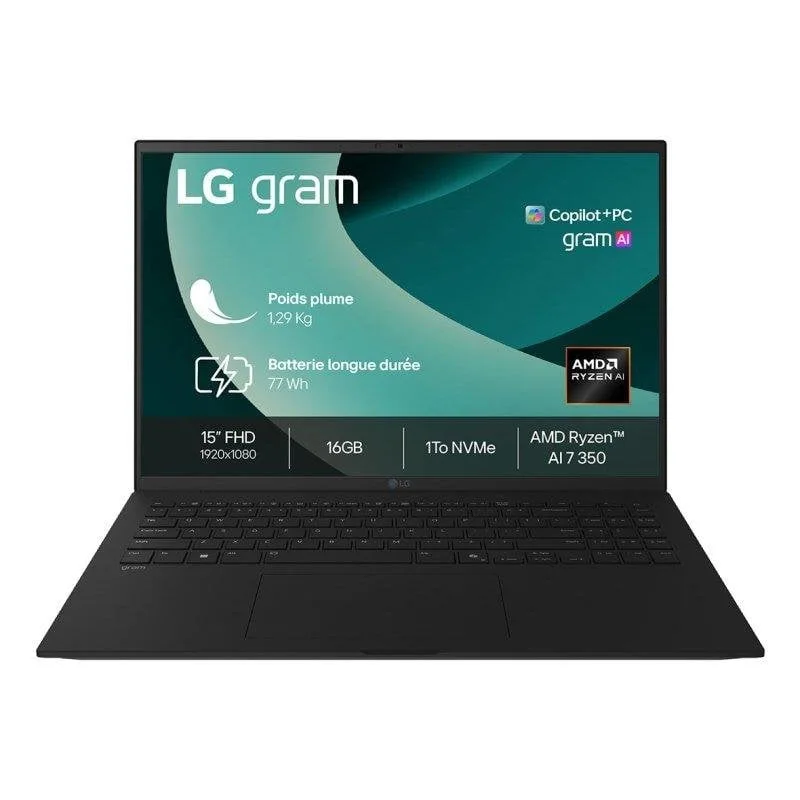 PC portable LG gram 15Z80T