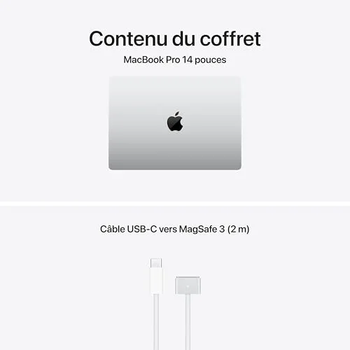 MacBook Pro 14" M5 Pro 24Go 2To Argent - vue 6