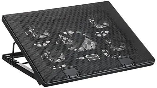 MARS GAMING MNBC2 Tapis de refroidissement pour ordinateur portable 17.3 120 mm-70 mm noir rouge - vue 9