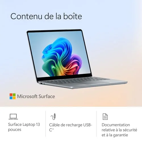 Microsoft Surface Laptop 13,8 Snapdragon X Plus 16 Go 512 Go - vue 6