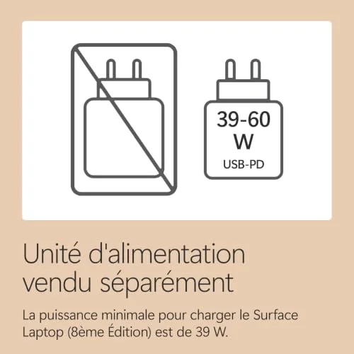 Microsoft Surface Laptop 8e édition 13,8" - vue 7