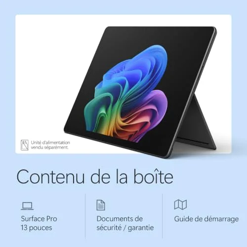 PC Hybride 2-en-1 Microsoft Surface Pro 12e 13" Snapdragon X2 Elite 16 Go 1 To - vue 6