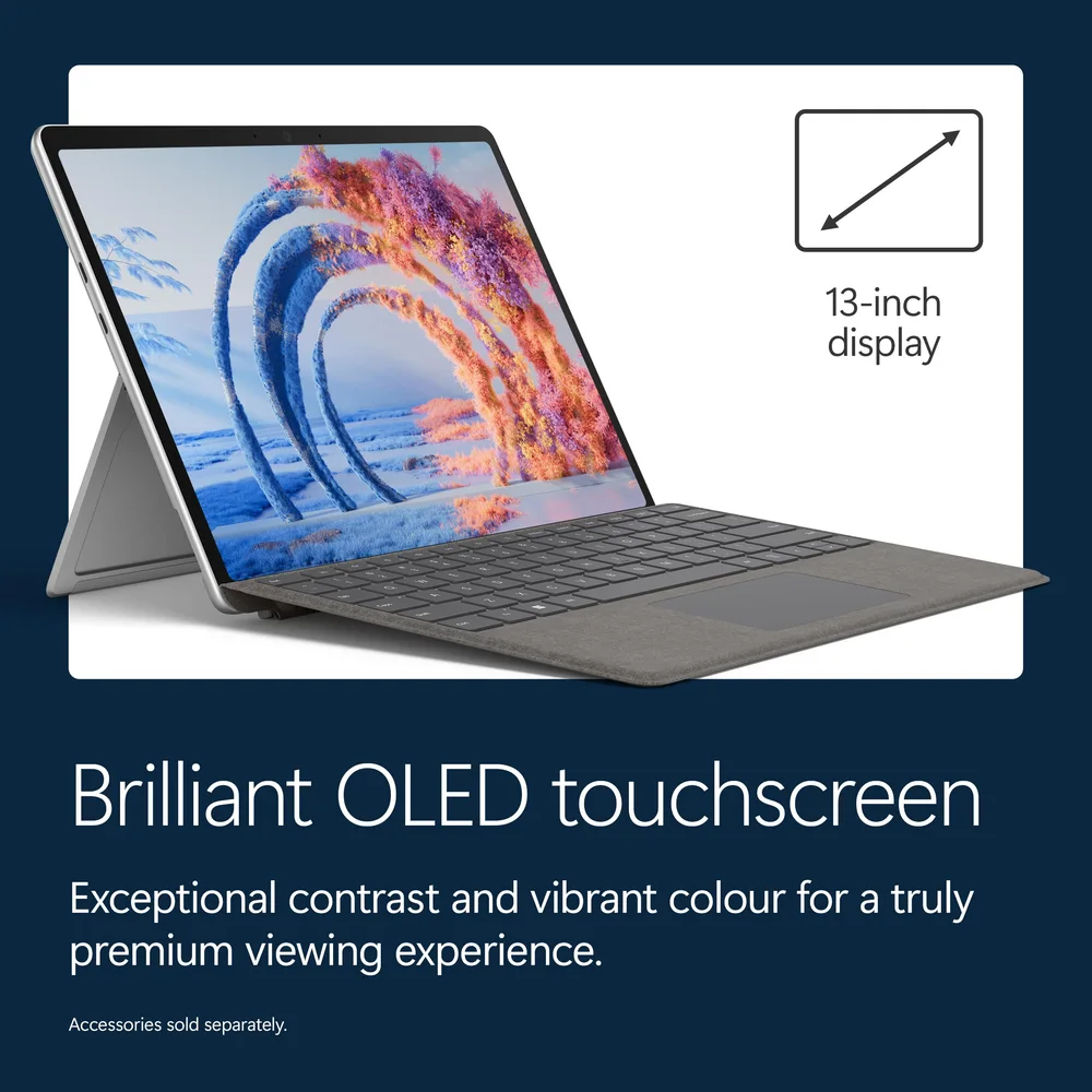 PC Hybride Microsoft Surface Pro 12e 13" Snapdragon X2 - vue 2