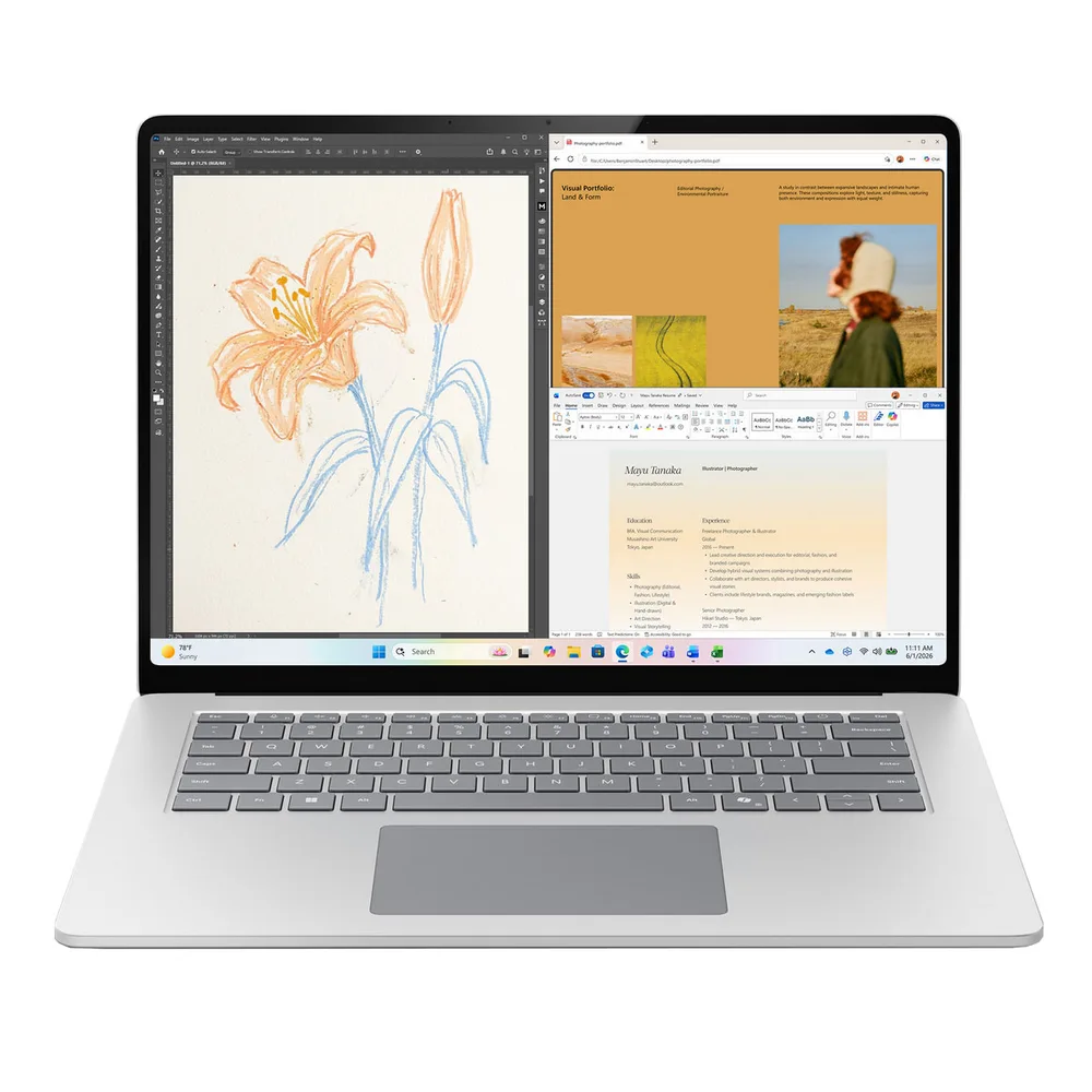 PC portable Microsoft Surface Laptop 8e édition 15" - vue 3