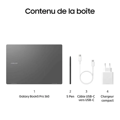 Samsung Galaxy Book5 Pro 360 16" - vue 7