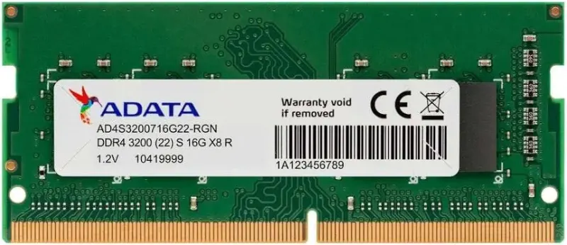 ADATA 16 Go DDR4 3200 MHz - vue 2