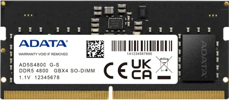 ADATA 32 Go DDR5 SO-DIMM - vue 3