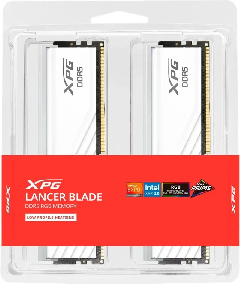ADATA 32 Go Kit 2x16Go DDR5 6000 MHz - vue 3