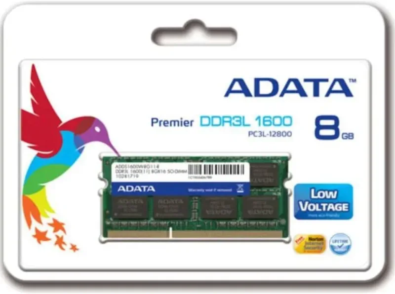 ADATA 8 Go DDR3 1600 MHz