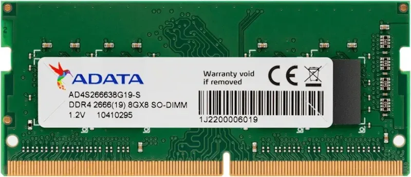 ADATA 8 Go DDR4 SO-DIMM - vue 4