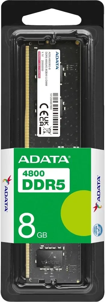 ADATA AD5U48008G-S 8 Go DDR5 4800 MHz ECC - vue 2