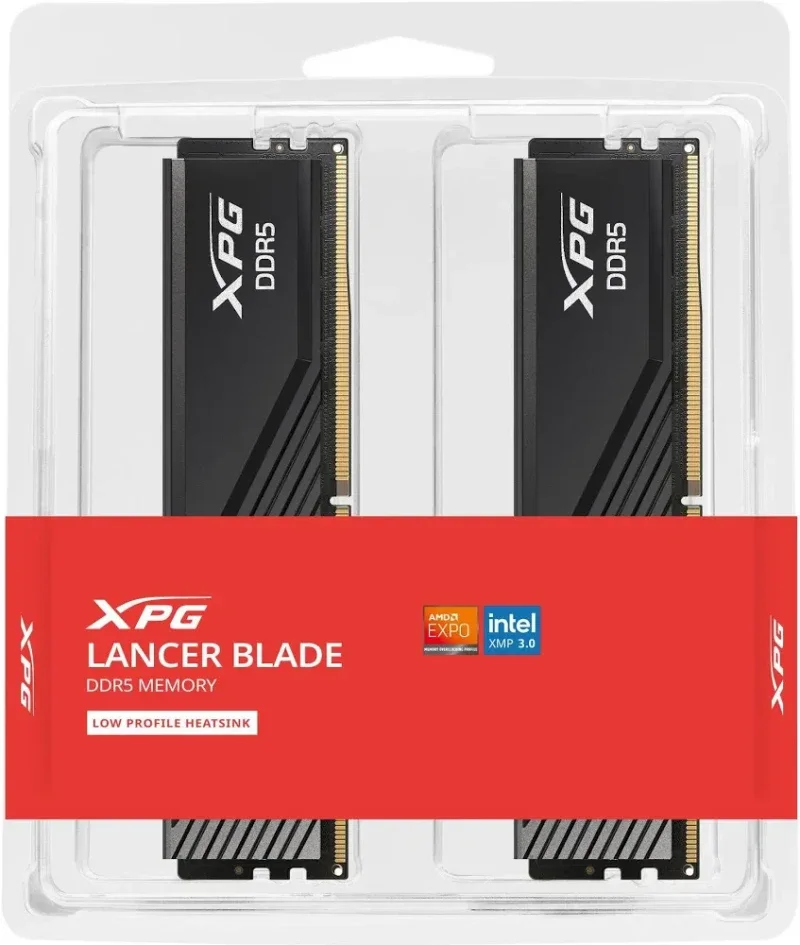 ADATA Lancer Blade 32 Go Kit 2x16Go DDR5 5600 MHz ECC - vue 3
